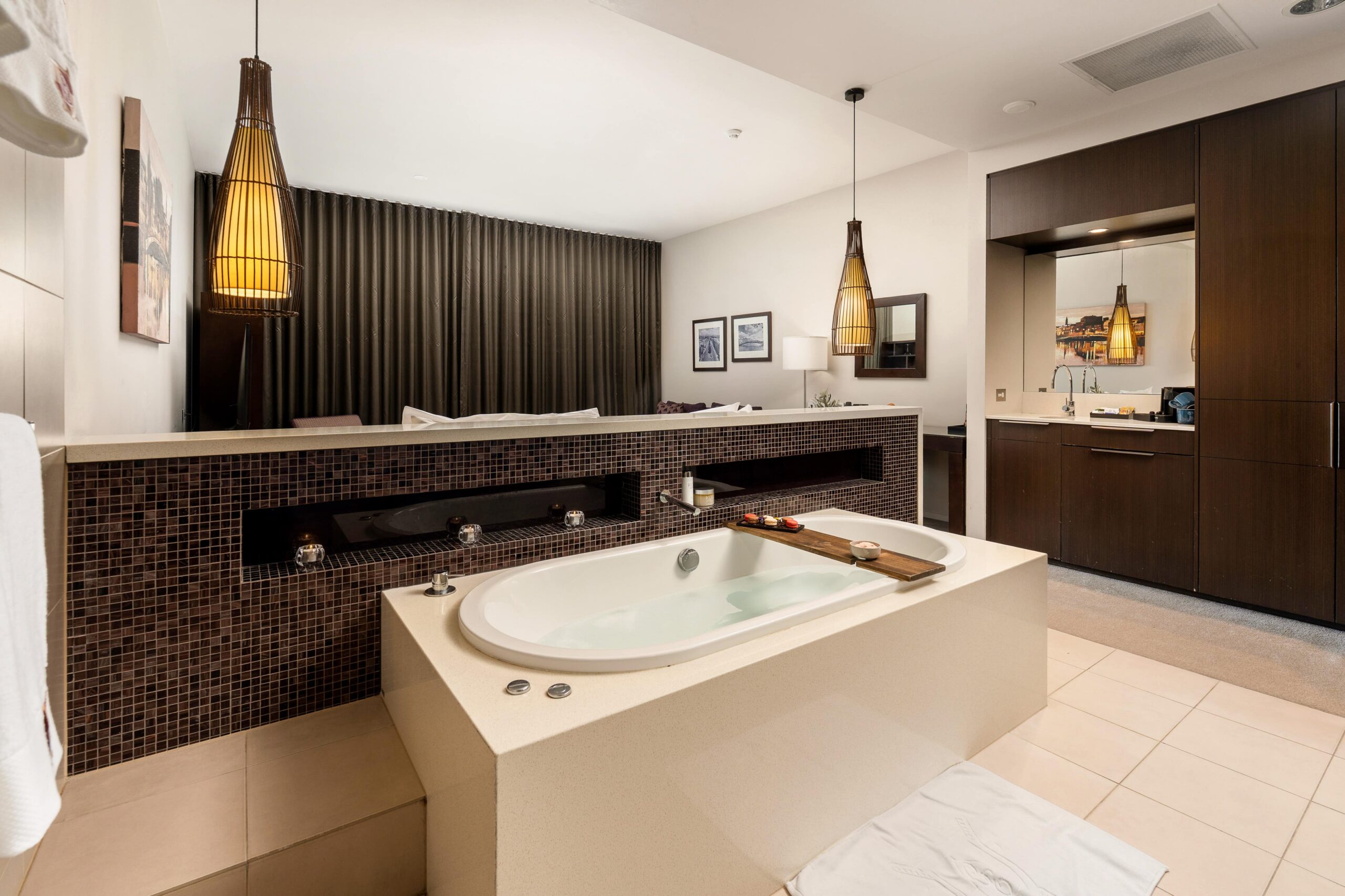 One-bedroom villa bathroom
