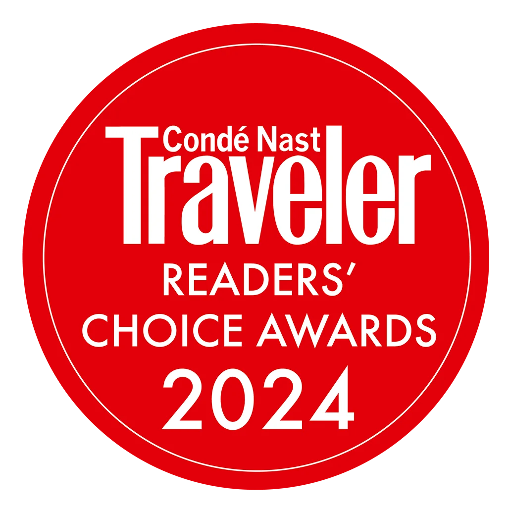 Condé Nast Traveler Readers’ Choice Awards 2024 badge